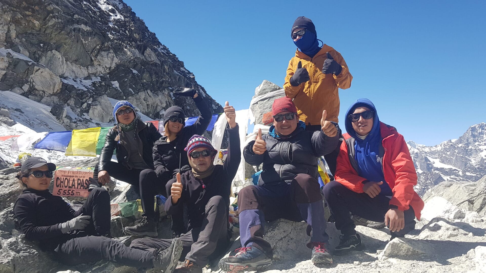 Everest Base Camp Chola Pass Trek