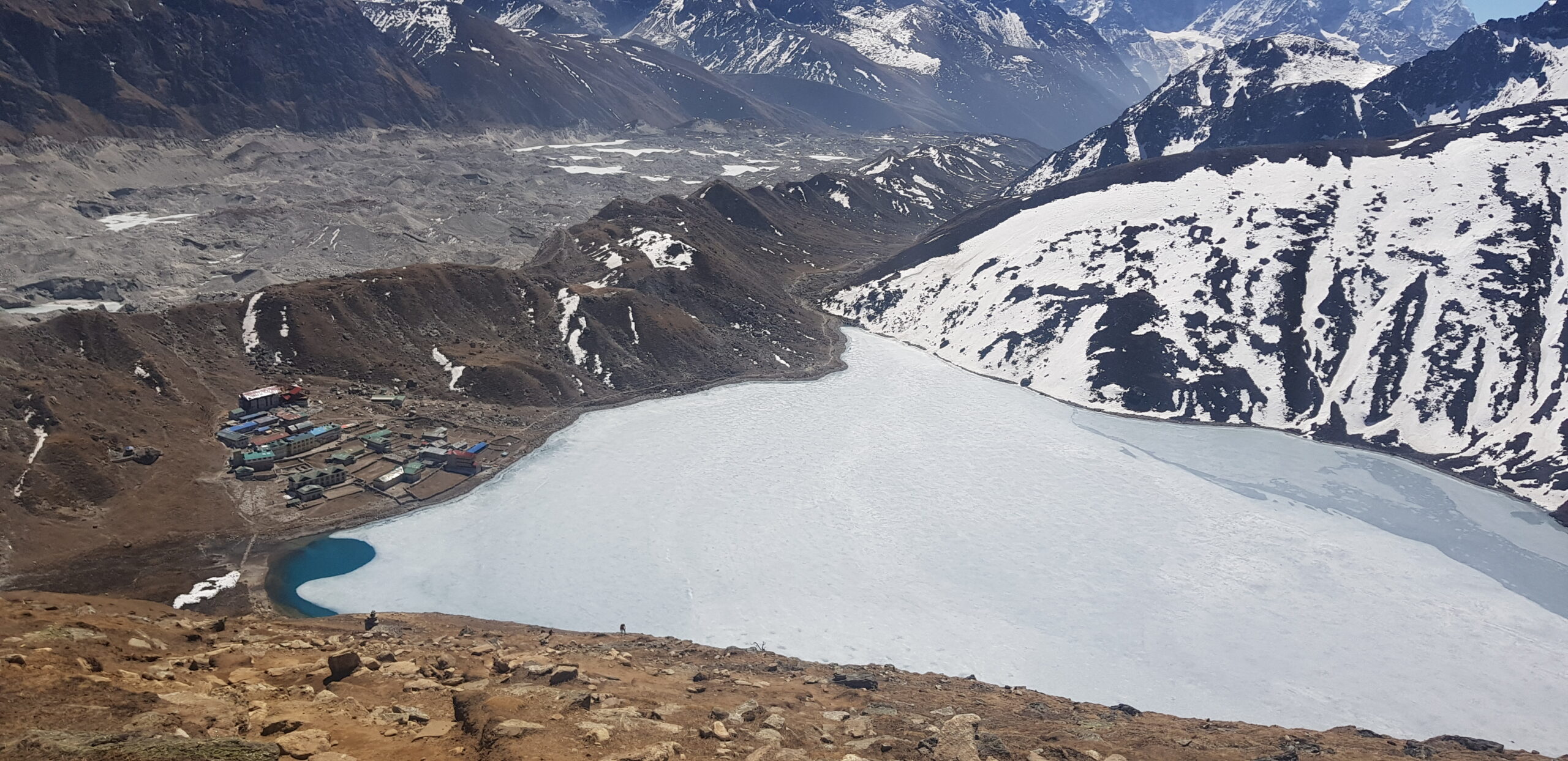 Renjo la pass trek via gokyo valley